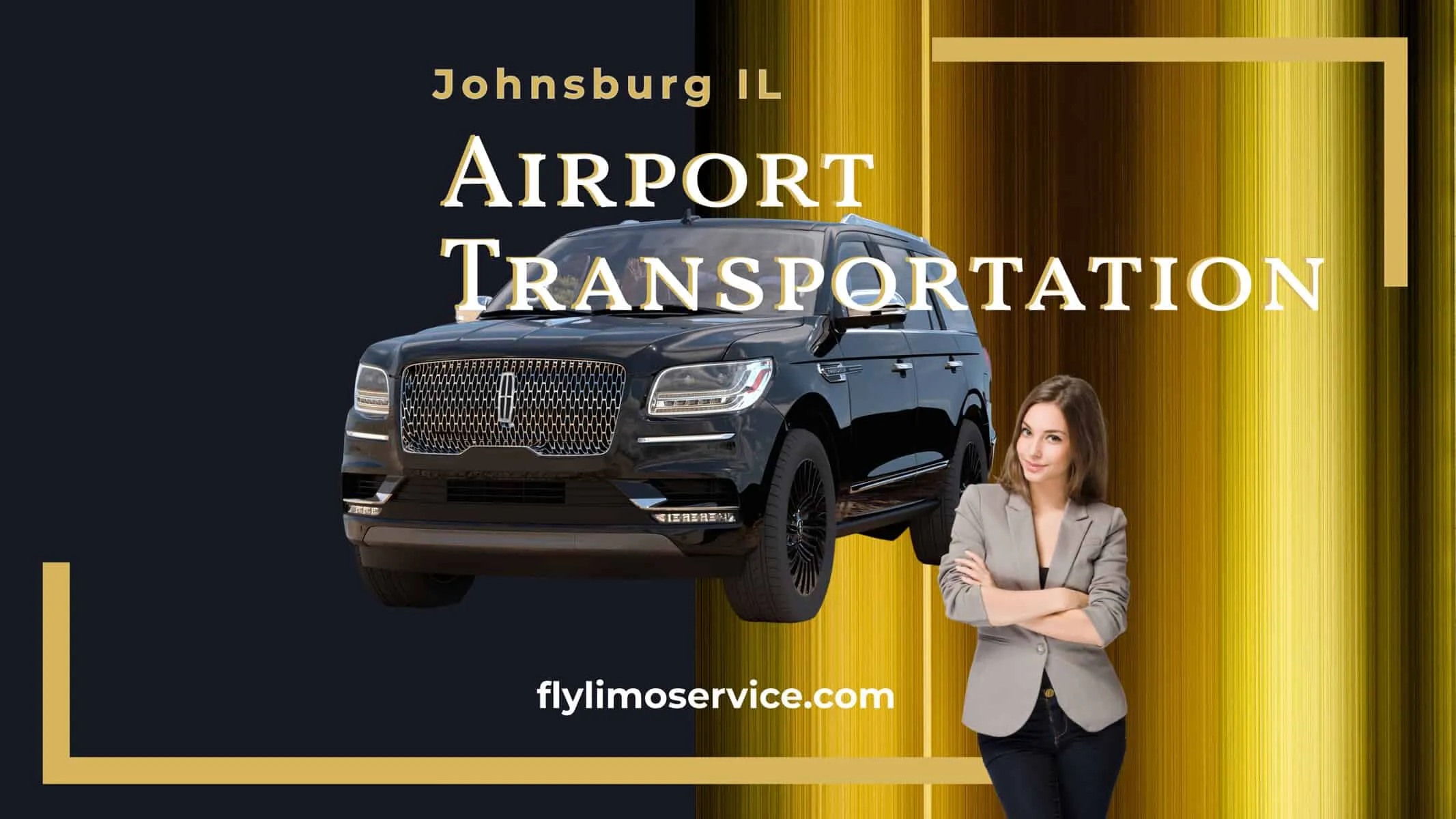 Johnsburg IL airport transportation